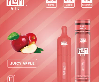 Flum GIO Juicy Apple Disposable Vape Flavors